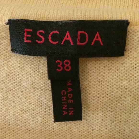 Escada Cashmere Sweater - Picture 3 of 8